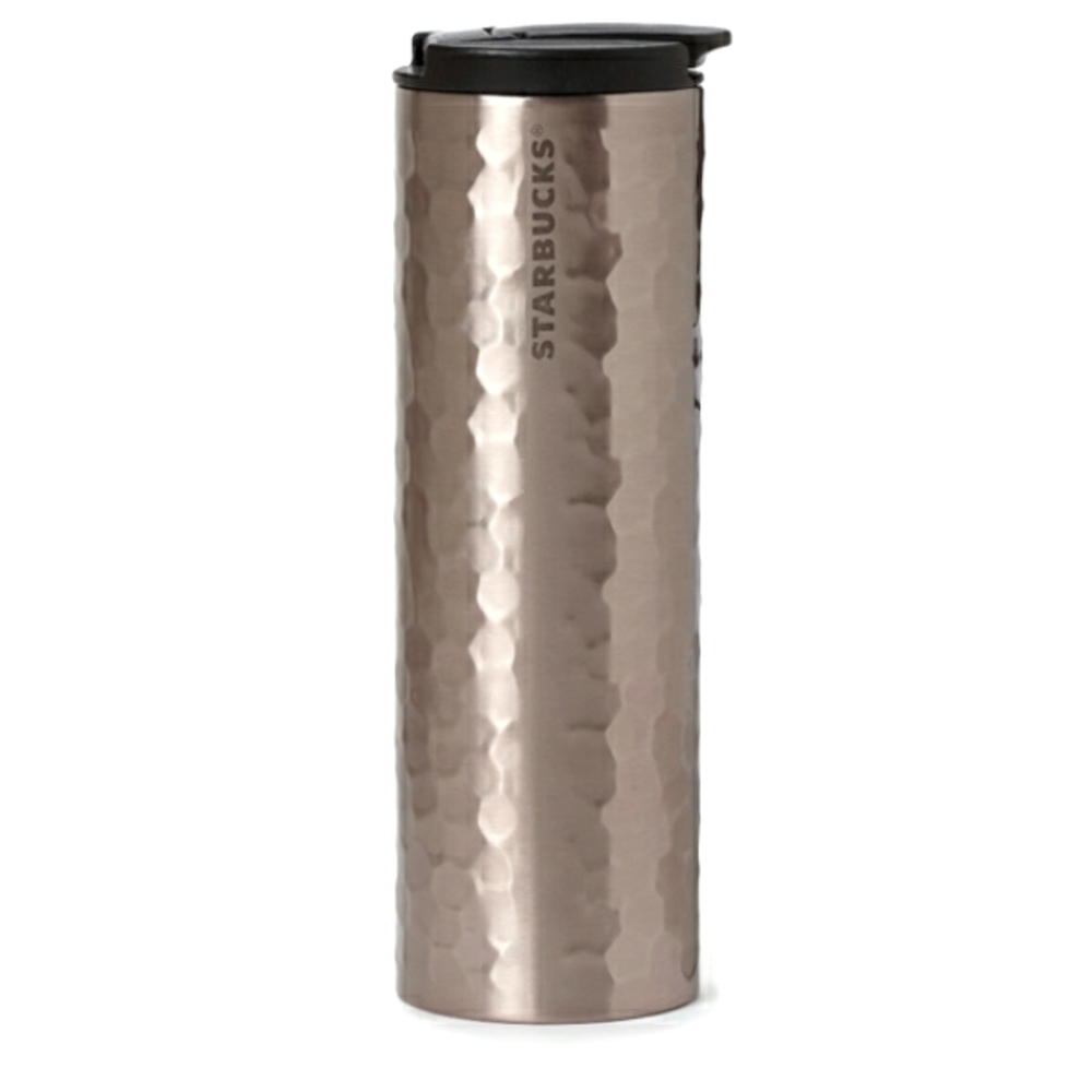 2012 Limited Edition Starbucks Hammered Troy Tumbler